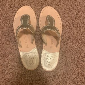 Jack Rogers Flip Flop Gold 8.5M